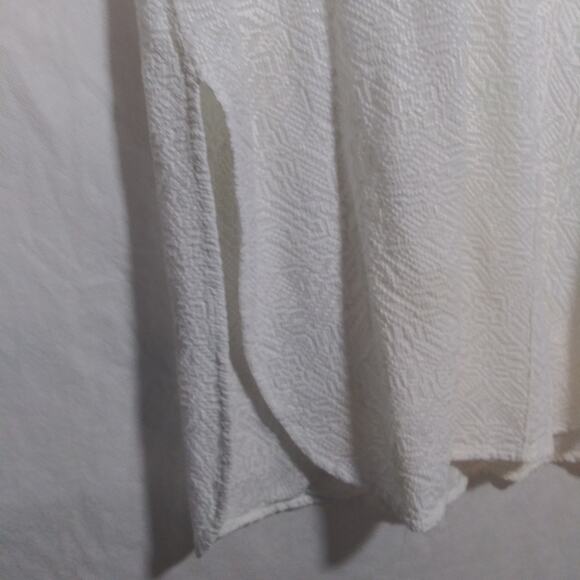 Sheep Clothing Elegant White Tunic with Lace Trim Natural Size S - Picture 5 of 10